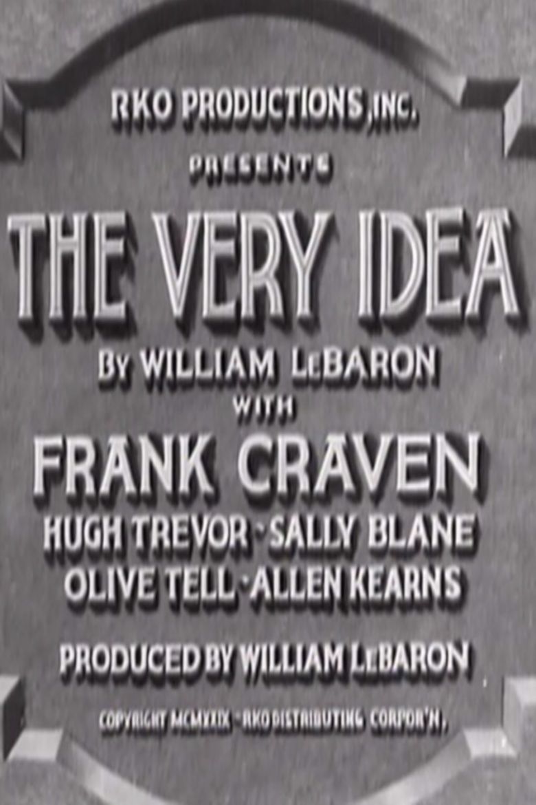 The Very Idea movie poster