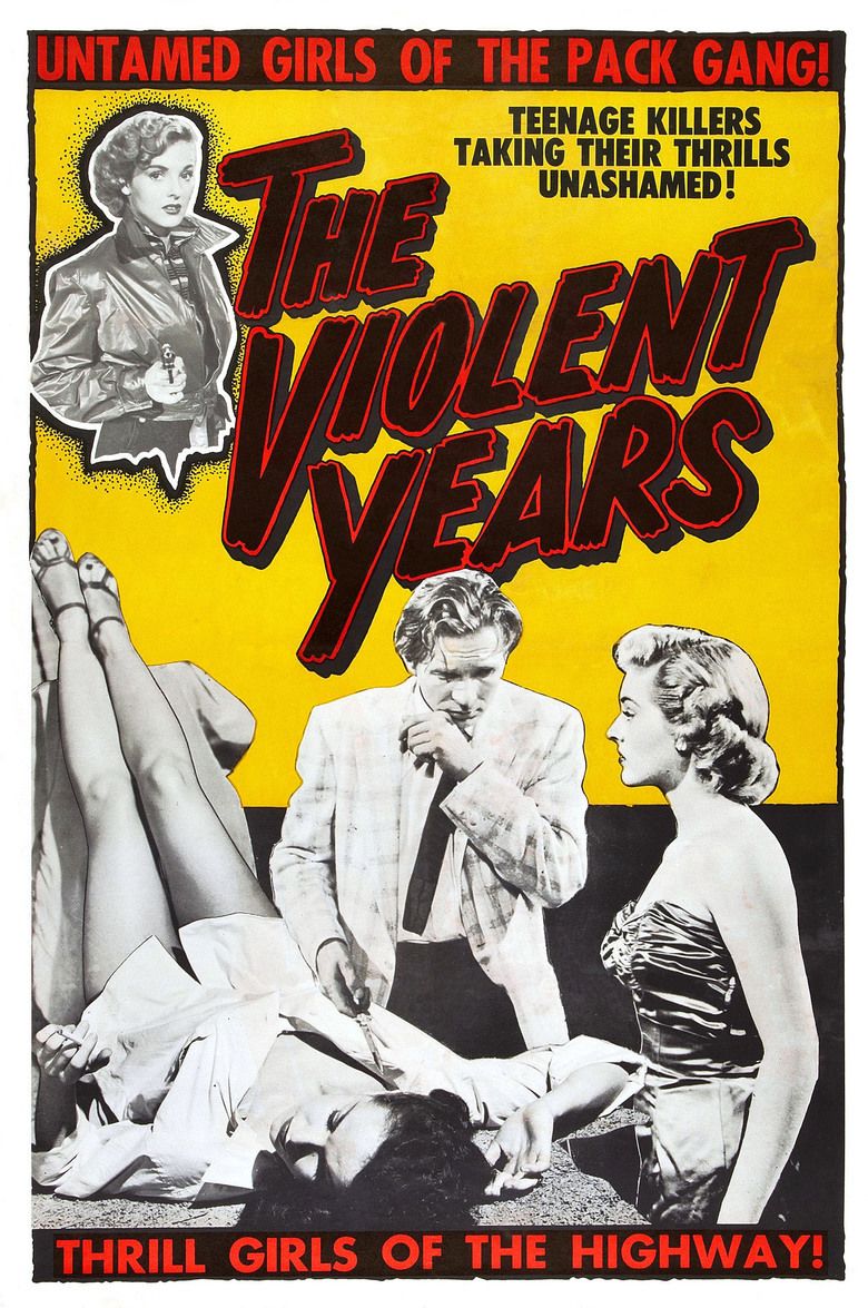 The Violent Years movie poster