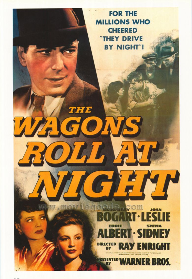 The Wagons Roll at Night movie poster