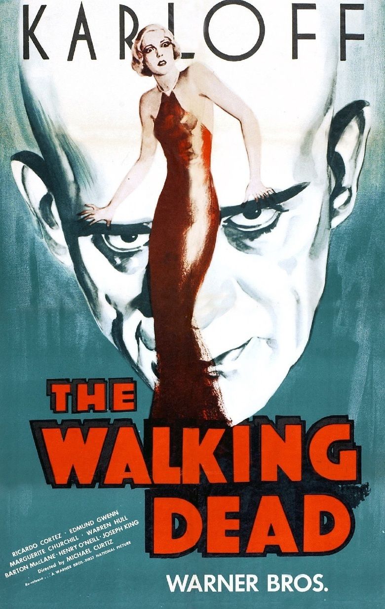 The Walking Dead (1936 film) movie poster