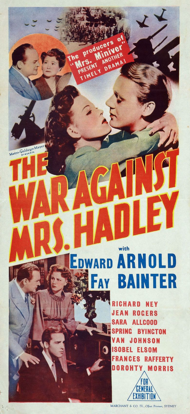The War Against Mrs Hadley movie poster