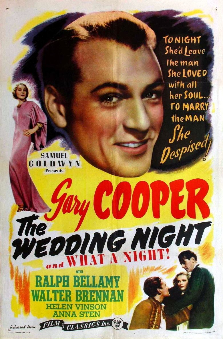 The Wedding Night movie poster