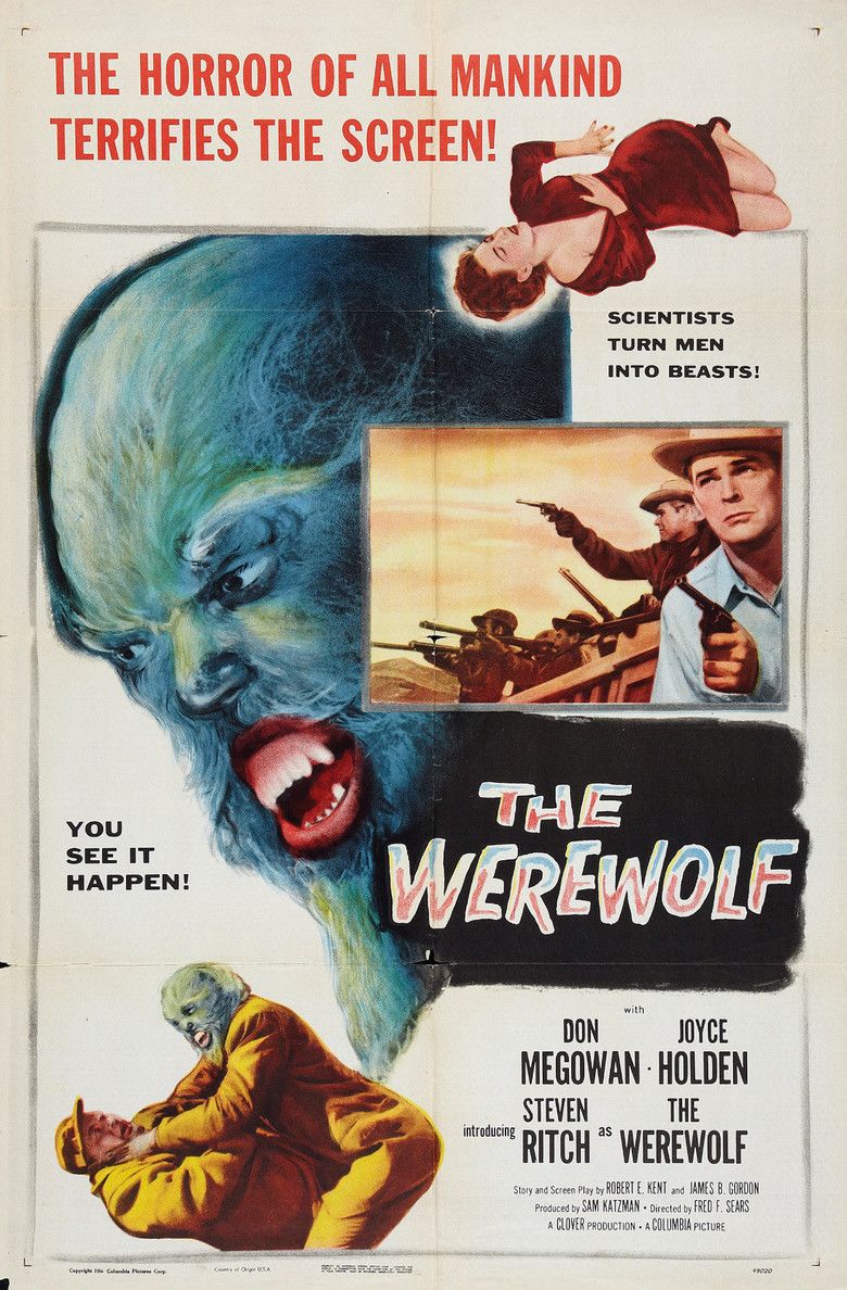 The Werewolf (1956 film) movie poster