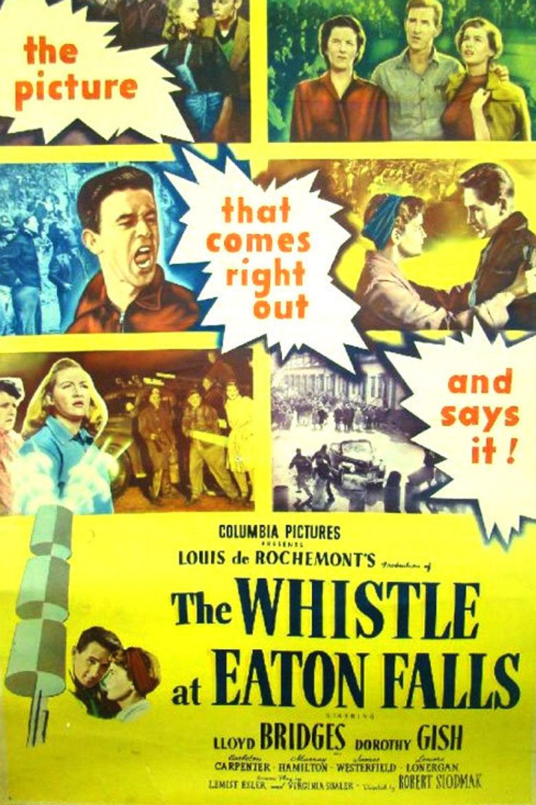 The Whistle at Eaton Falls movie poster