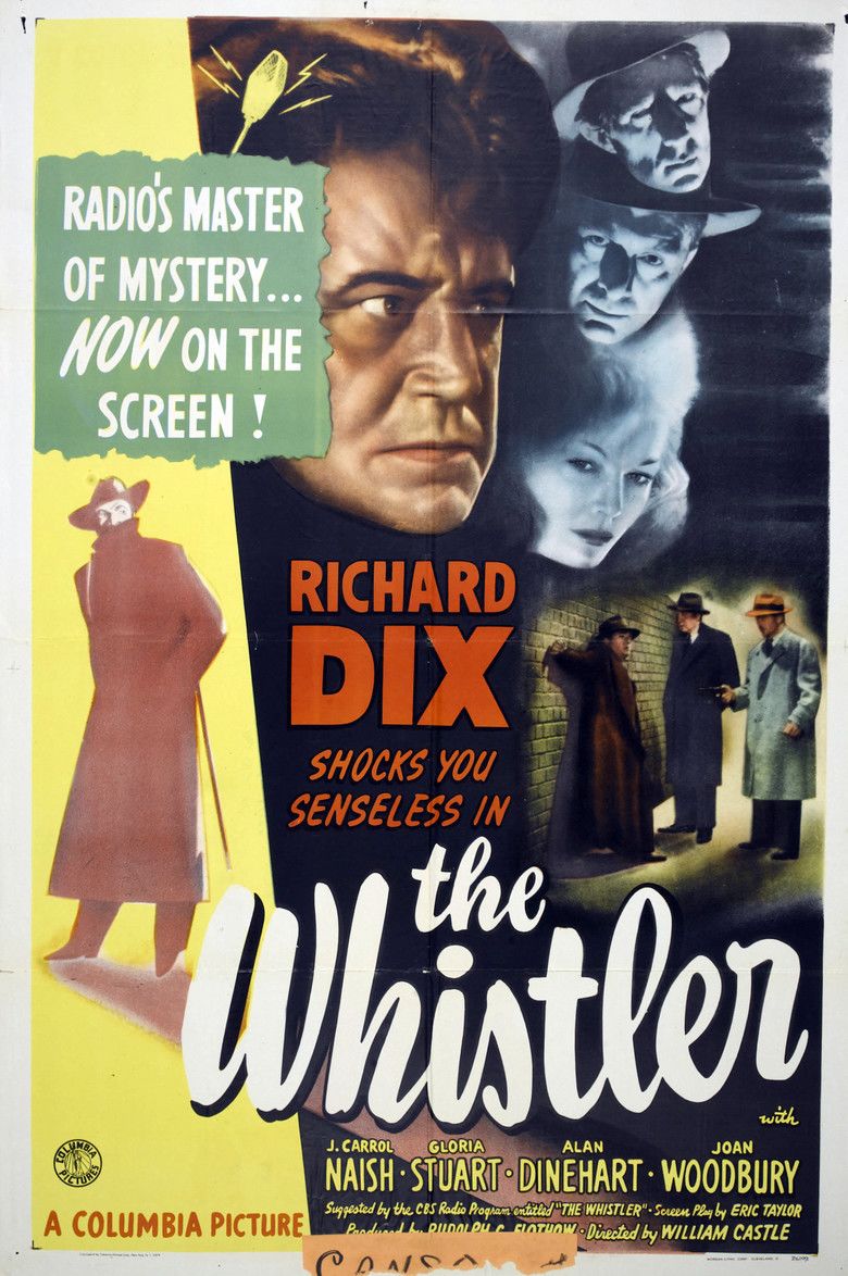 The Whistler (1944 film) movie poster