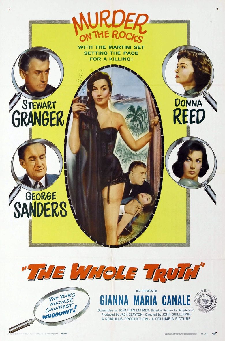 The Whole Truth (1958 film) movie poster