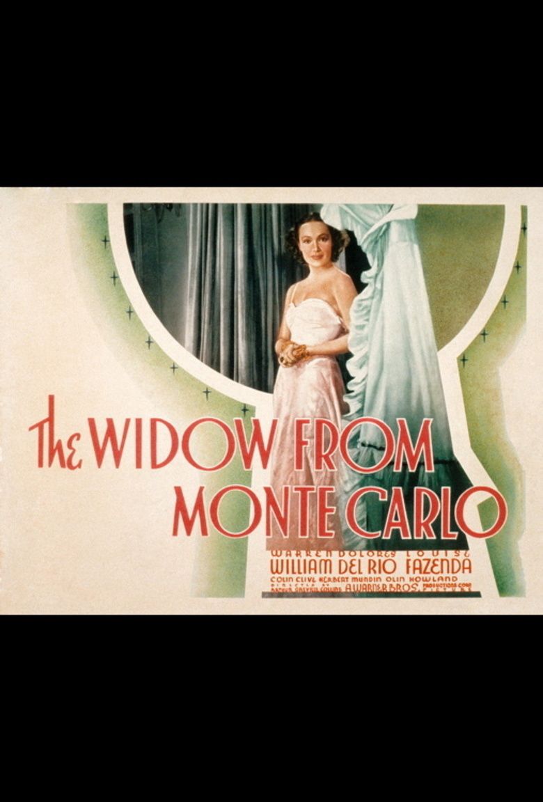The Widow from Monte Carlo movie poster