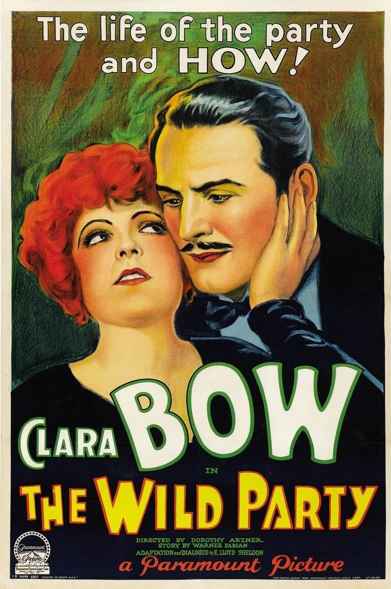 The Wild Party (1929 film) movie poster
