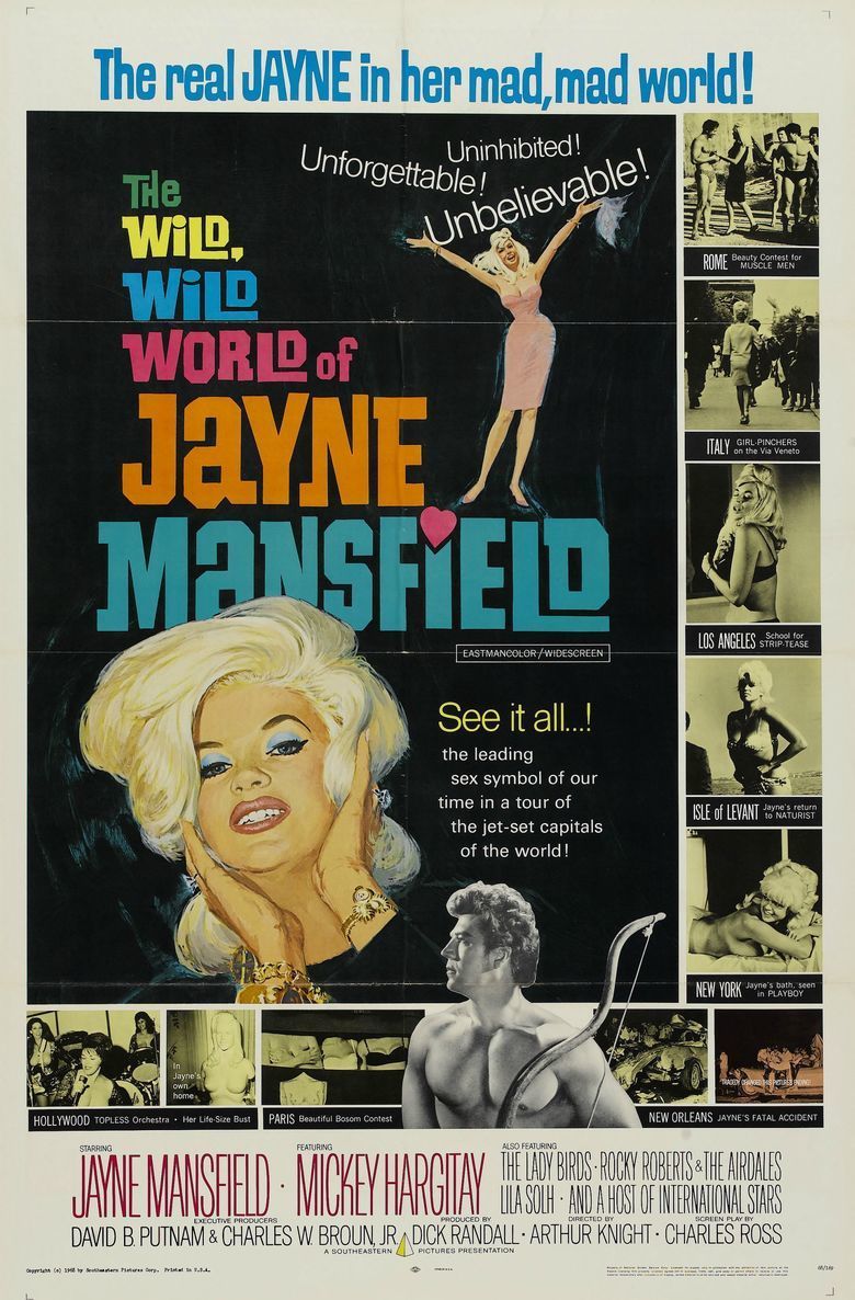The Wild, Wild World of Jayne Mansfield movie poster