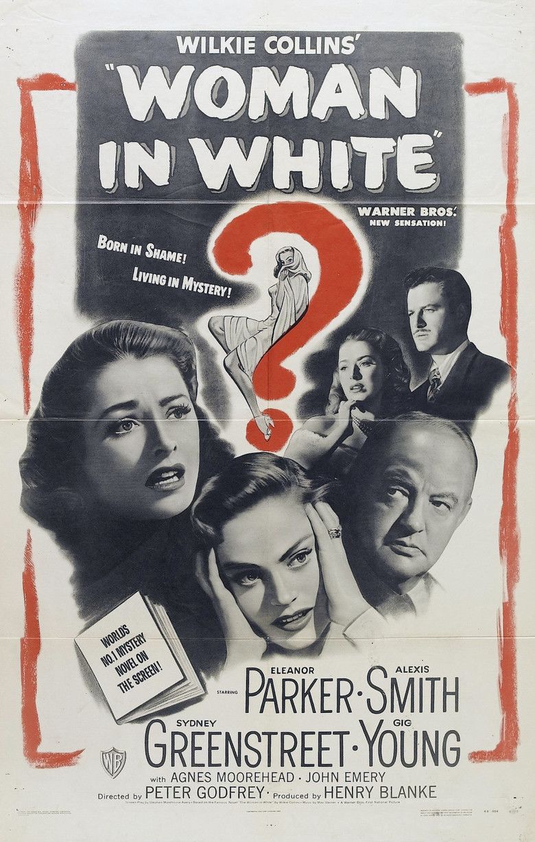 The Woman in White (1948 film) movie poster
