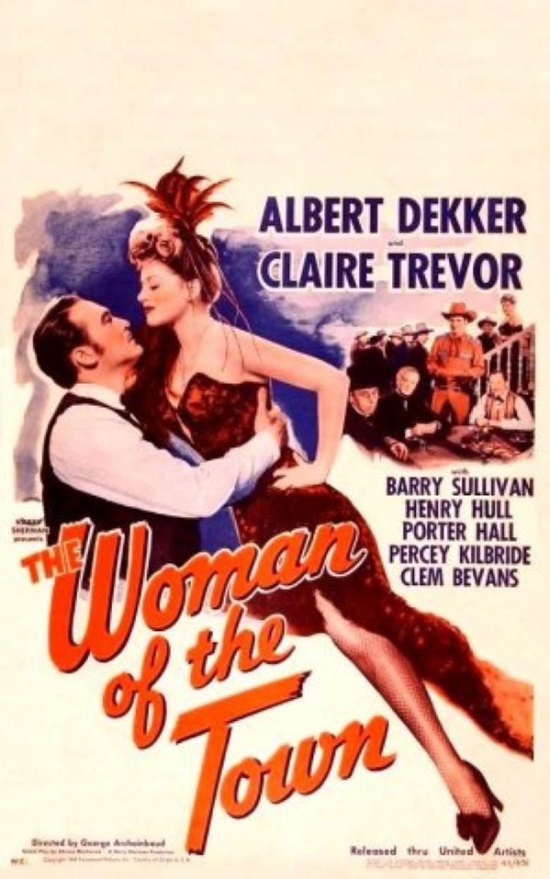 The Woman of the Town movie poster