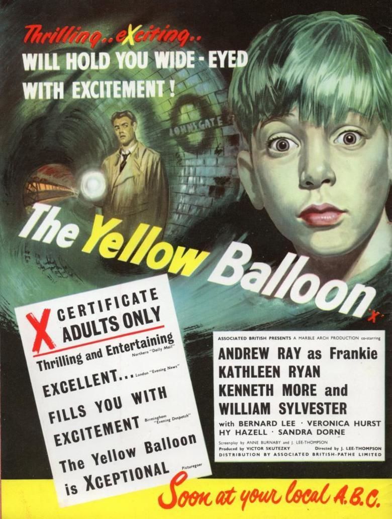 The Yellow Balloon (film) movie poster