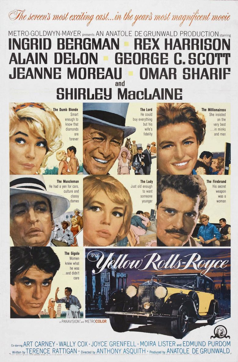 The Yellow Rolls Royce movie poster