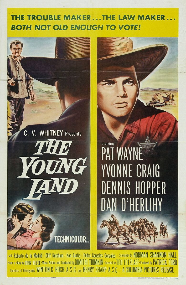 The Young Land movie poster
