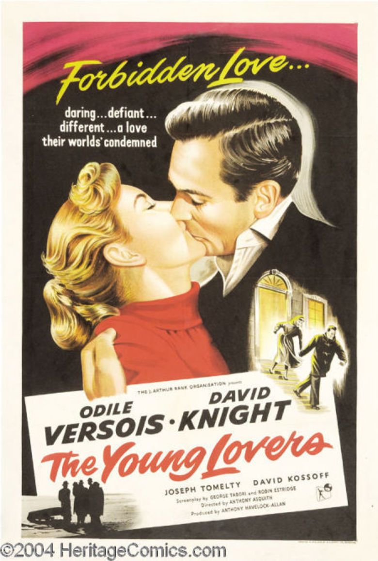 The Young Lovers (1954 film) movie poster