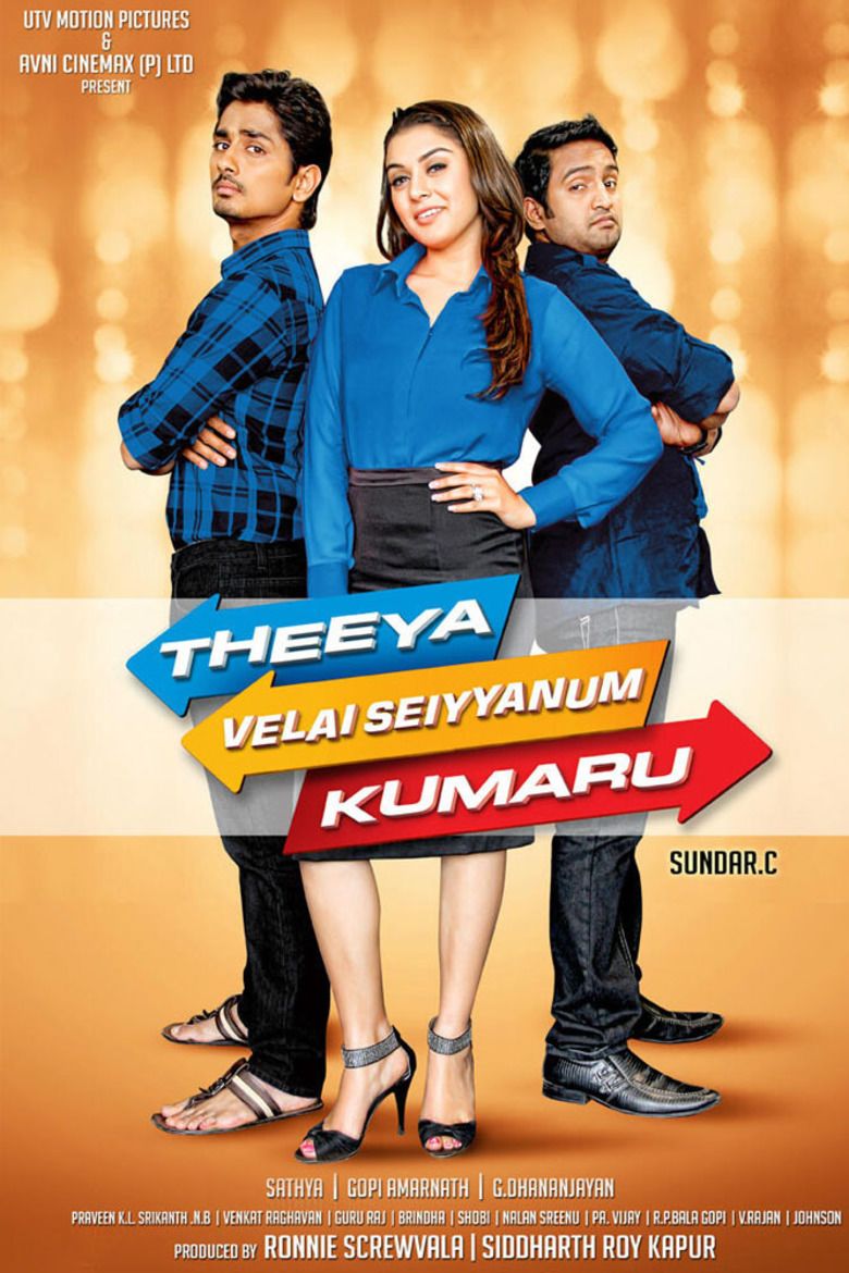 Theeya Velai Seiyyanum Kumaru movie poster