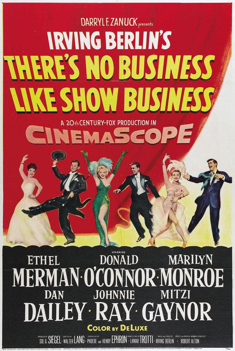 Theres No Business Like Show Business (film) movie poster