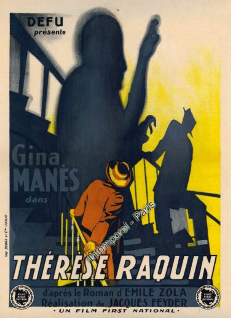 Therese Raquin (1928 film) movie poster