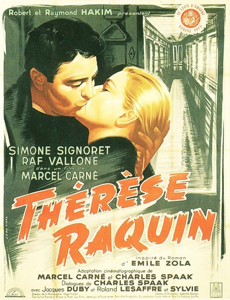 Therese Raquin (1953 film) movie poster