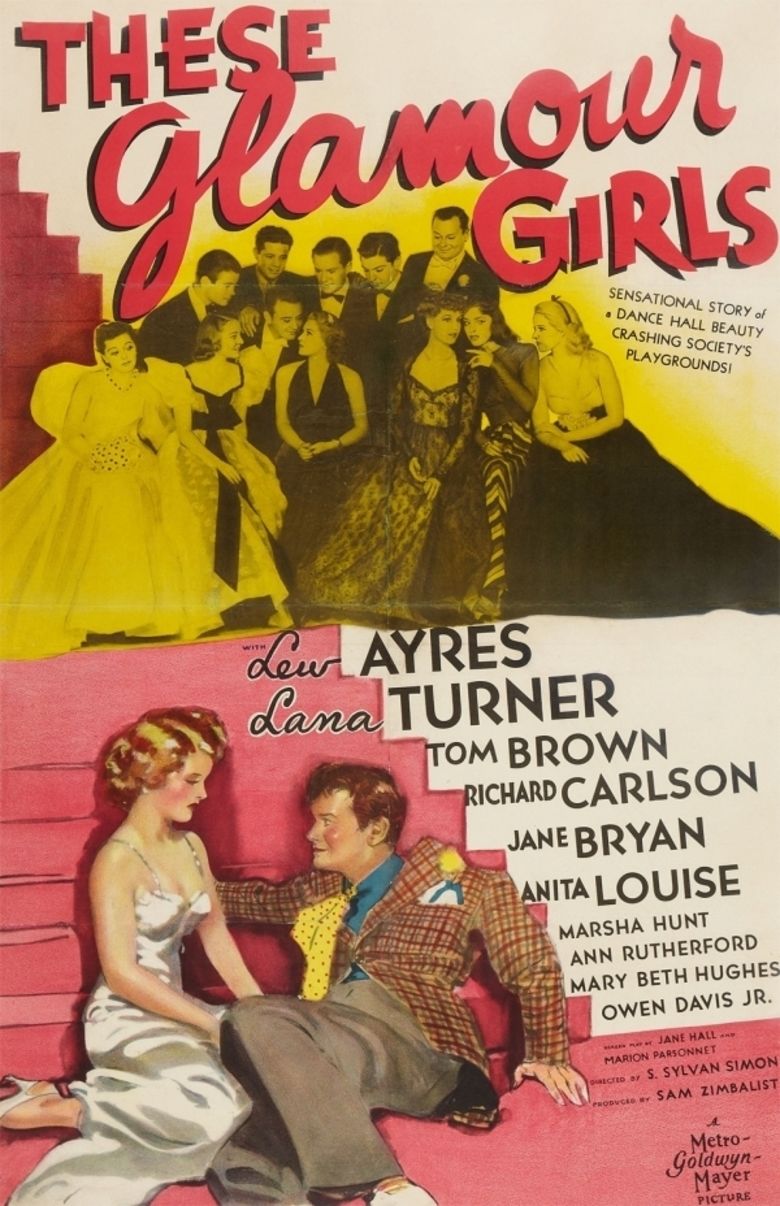 These Glamour Girls movie poster