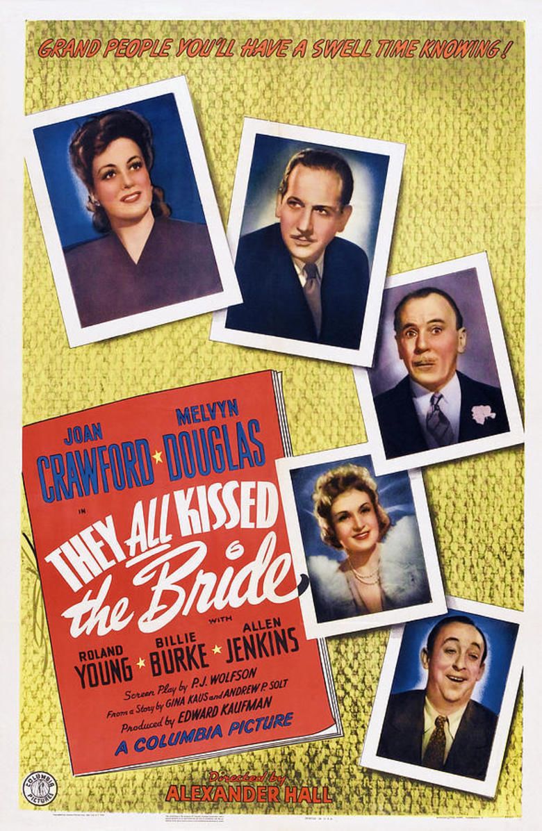 They All Kissed the Bride movie poster