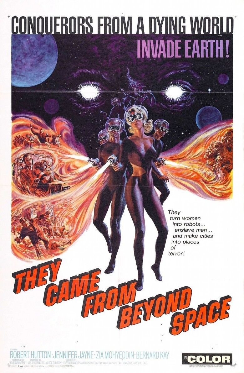 They Came from Beyond Space movie poster