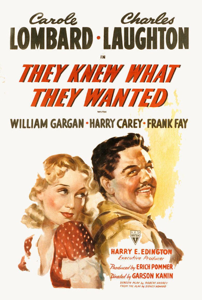 They Knew What They Wanted (film) movie poster