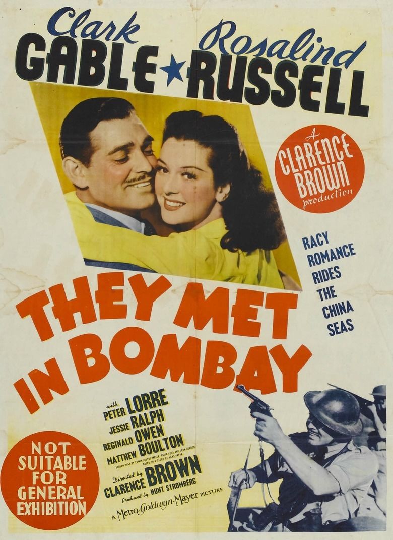 They Met in Bombay movie poster