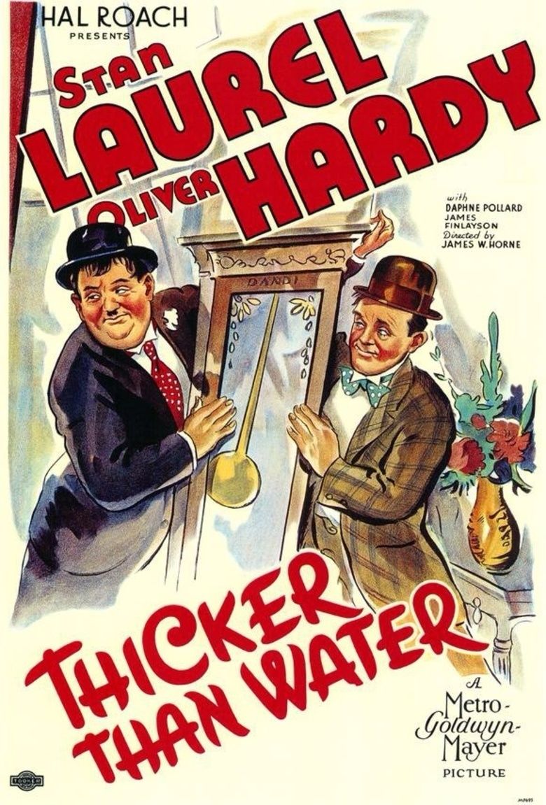 Thicker than Water (1935 film) movie poster