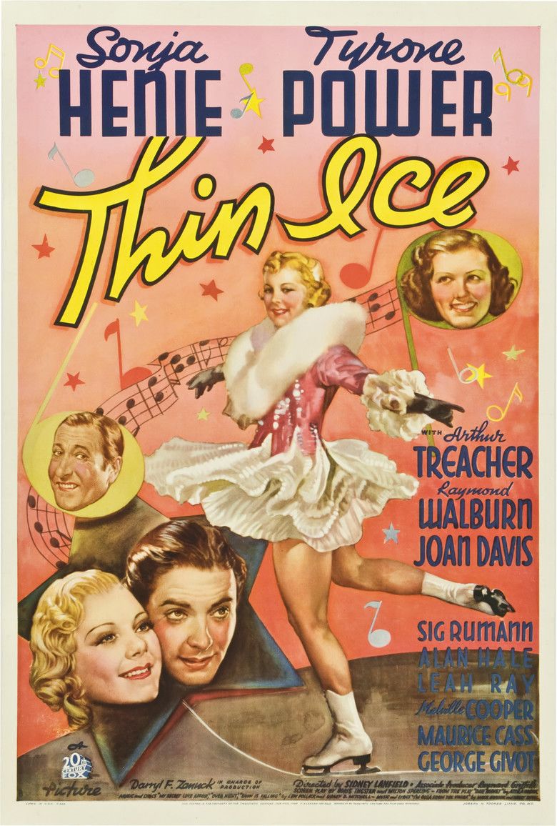 Thin Ice (1937 film) movie poster