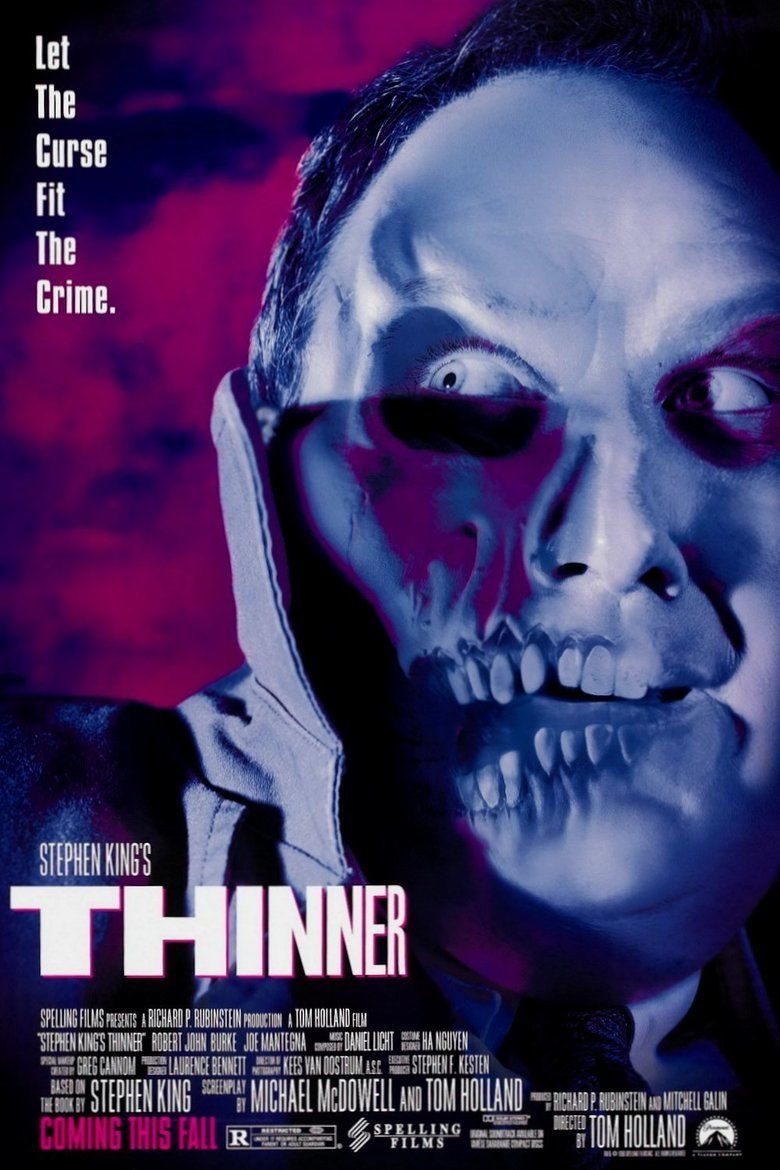Thinner (film) movie poster