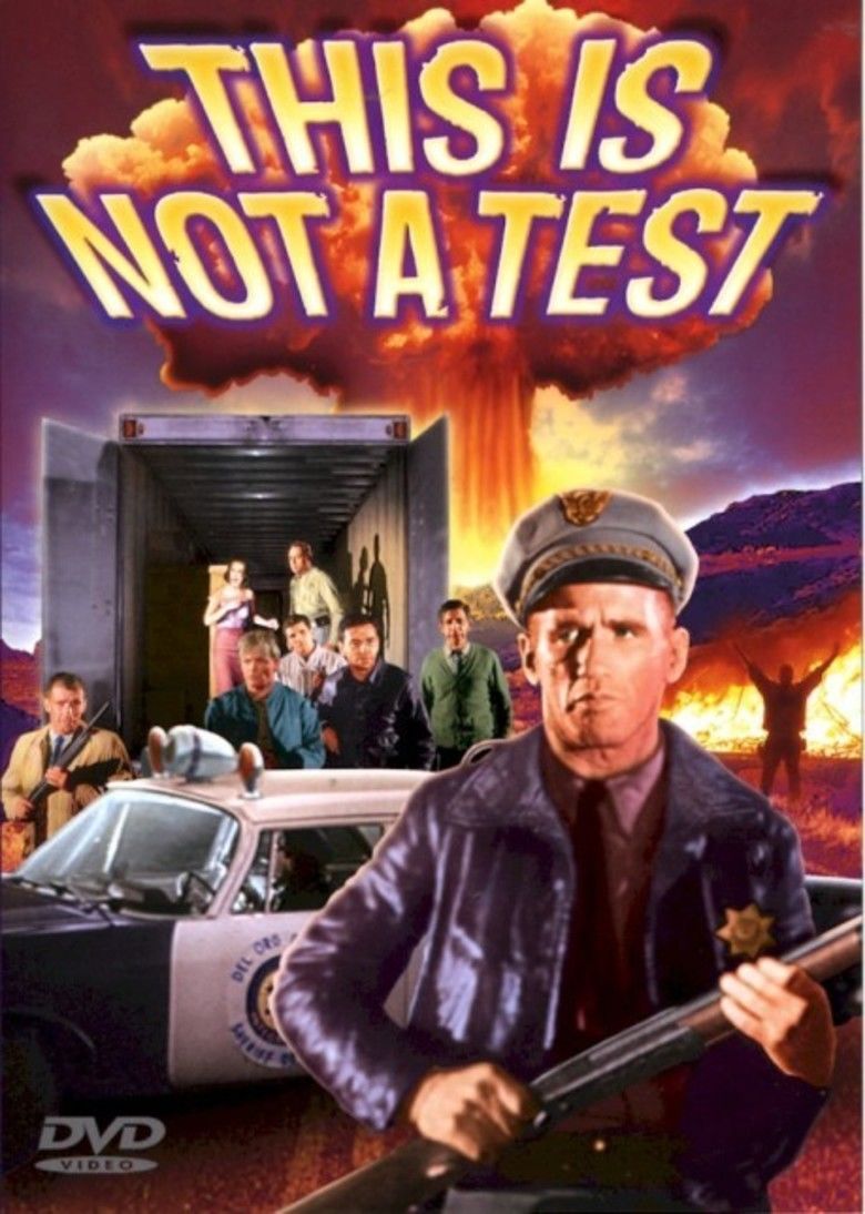 This Is Not a Test (1962 film) movie poster