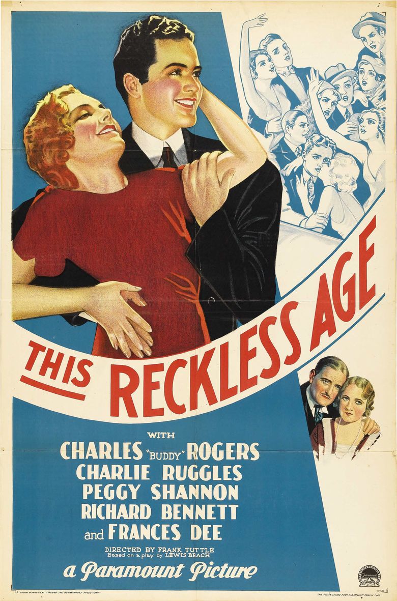 This Reckless Age movie poster