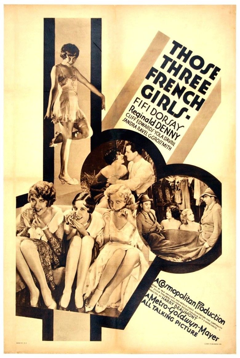 Those Three French Girls movie poster