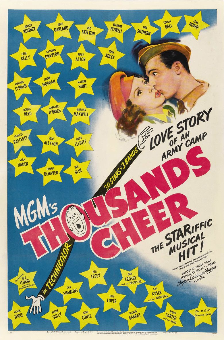 Thousands Cheer movie poster