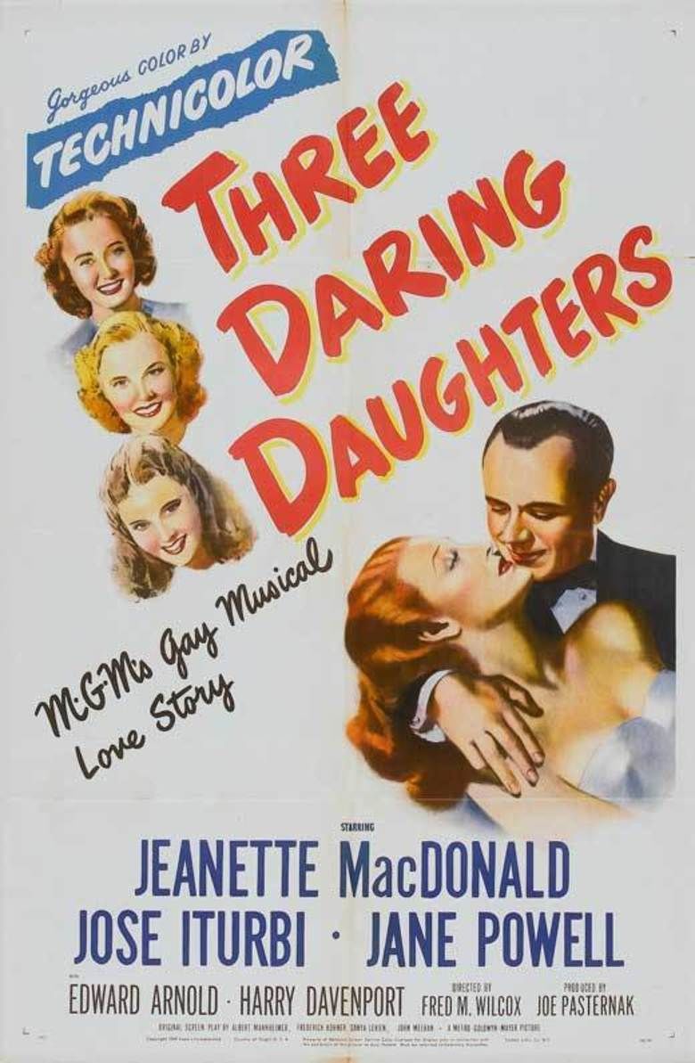 Three Daring Daughters movie poster