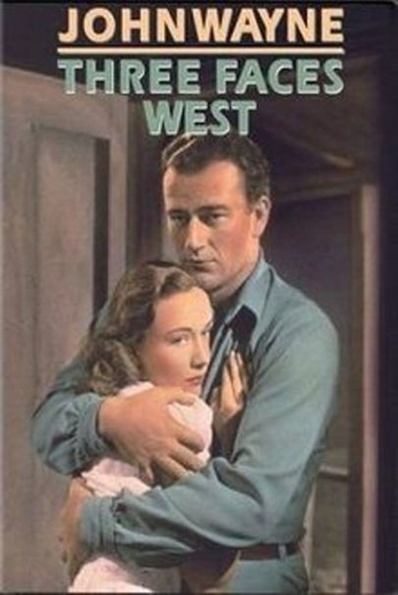 Three Faces West movie poster