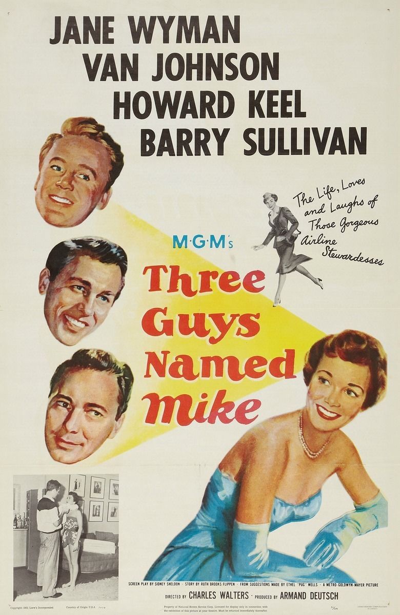 Three Guys Named Mike movie poster