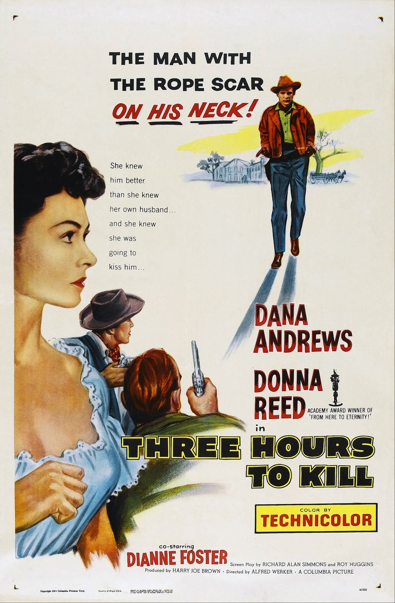 Three Hours to Kill movie poster