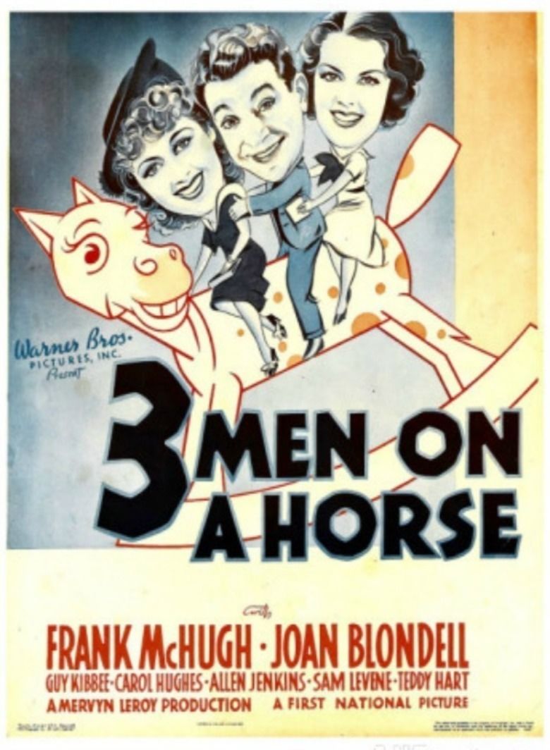 Three Men on a Horse (film) movie poster