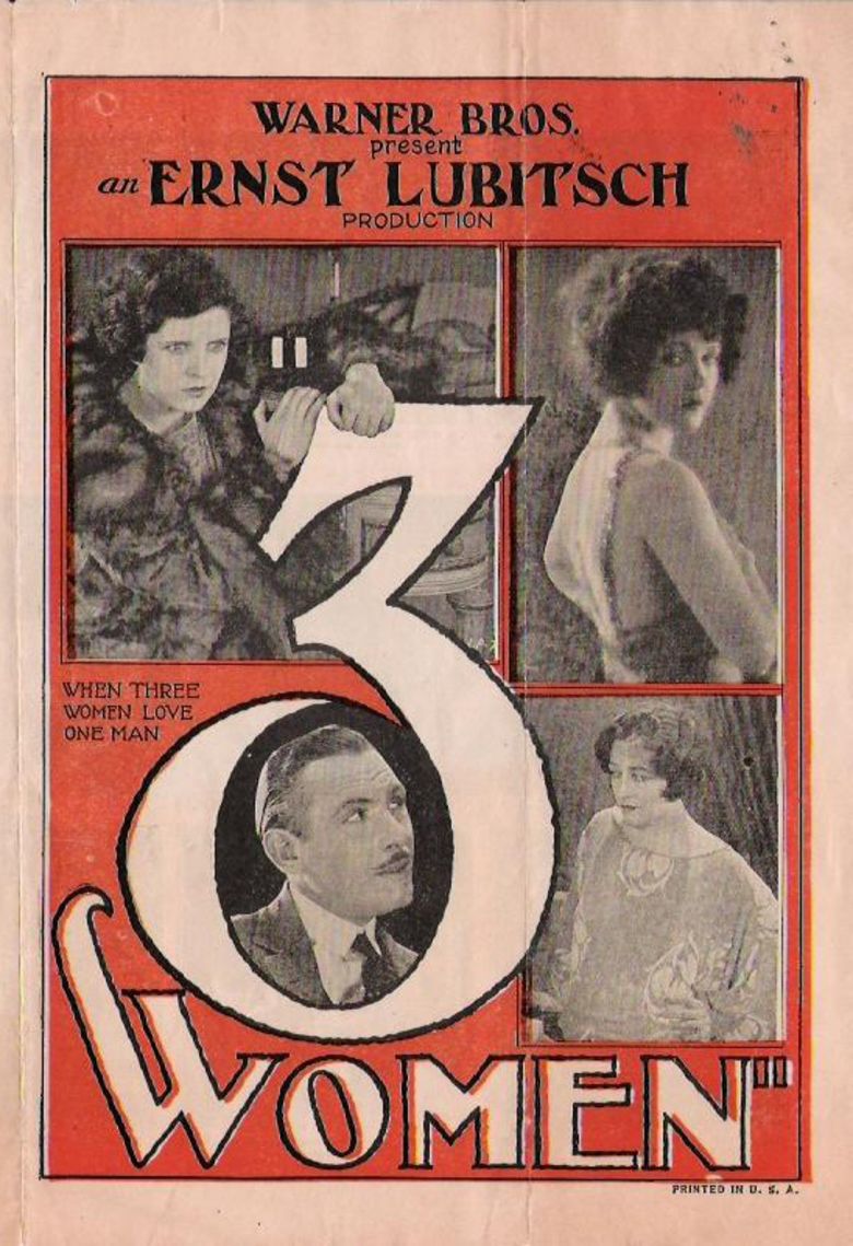 Three Women (1924 film) movie poster