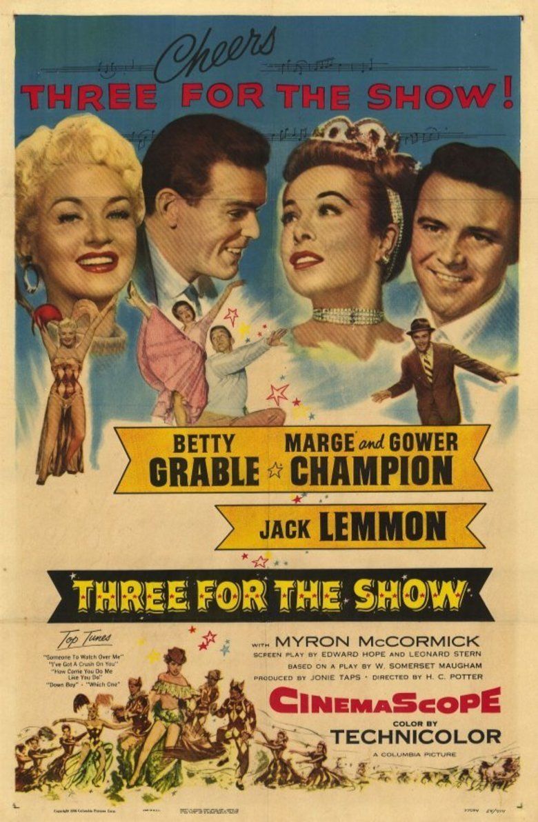 Three for the Show movie poster
