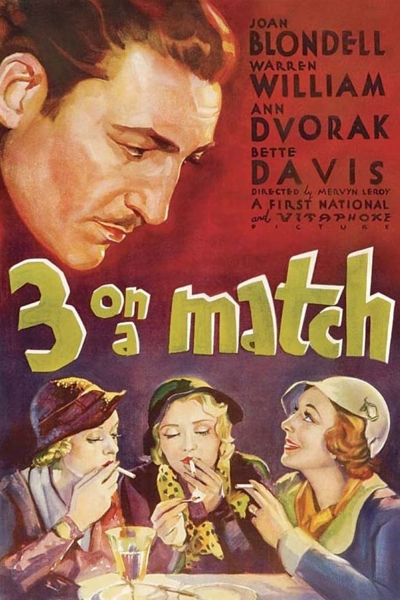 Three on a Match movie poster