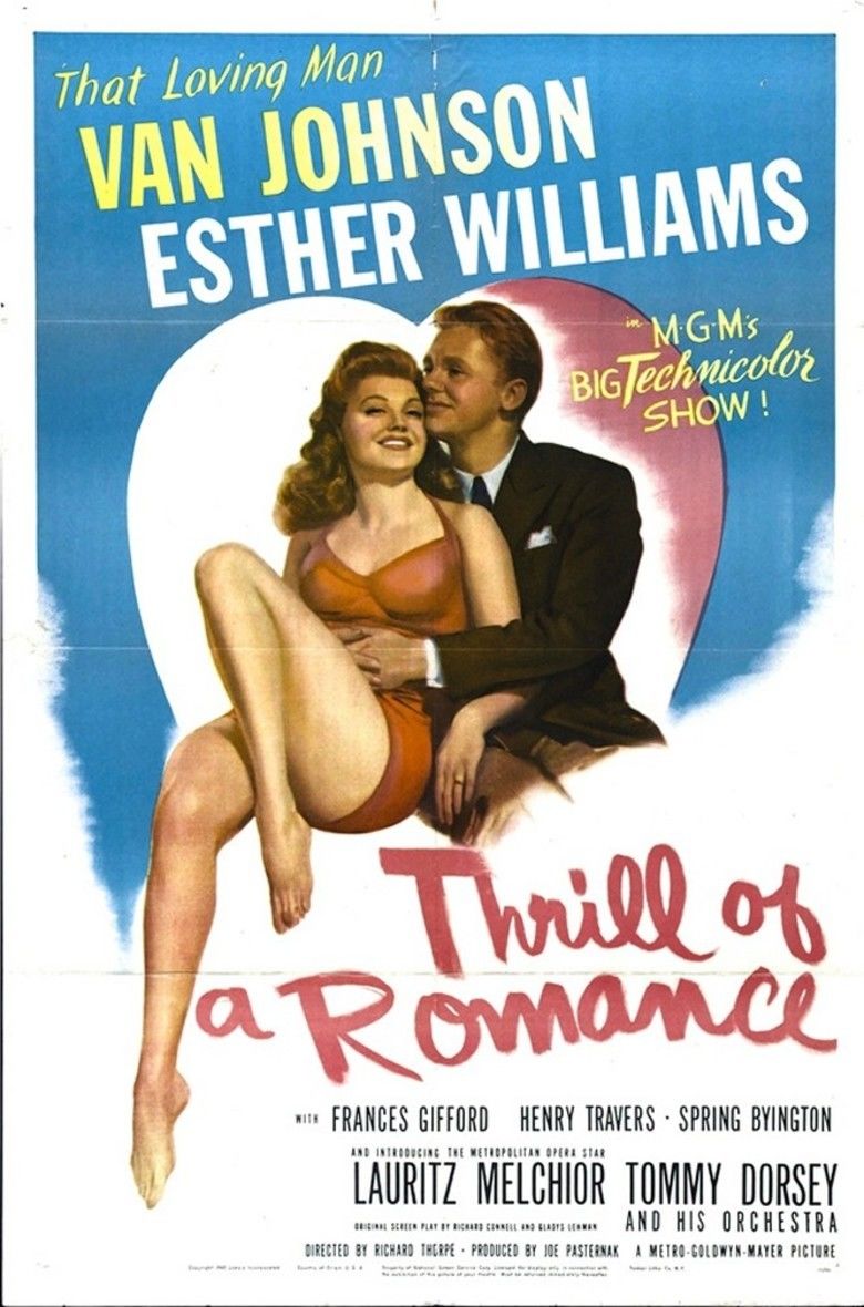 Thrill of a Romance movie poster