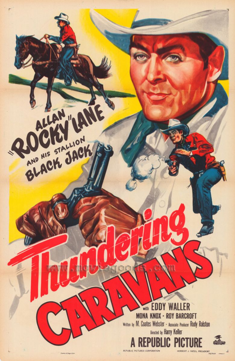 Thundering Caravans movie poster