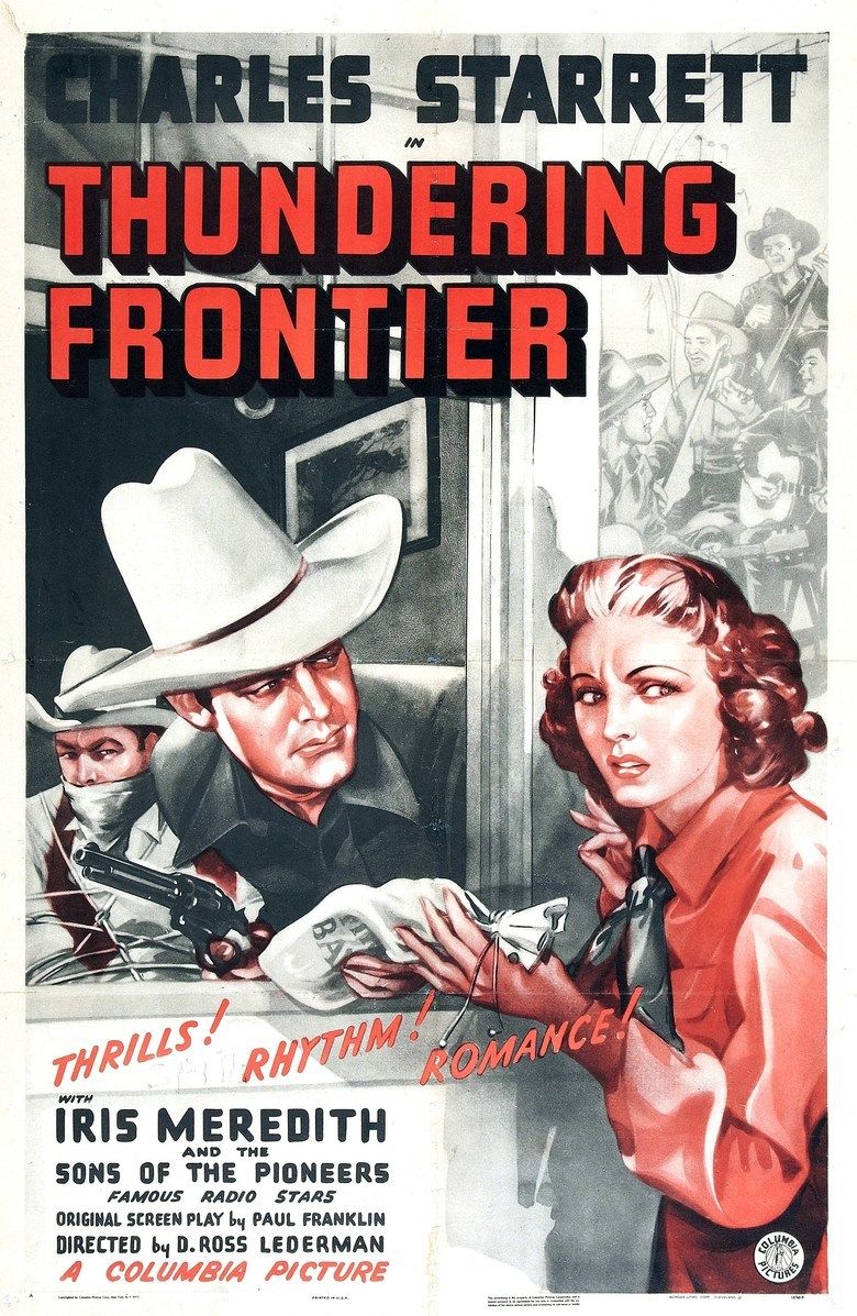 Thundering Frontier movie poster