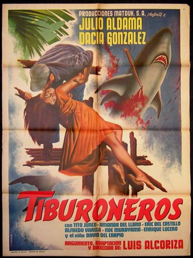Tiburoneros movie poster