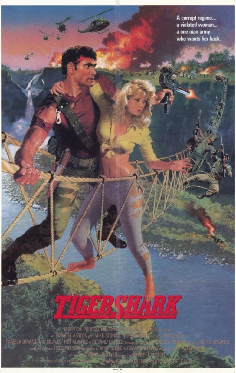 Tigershark (film) movie poster