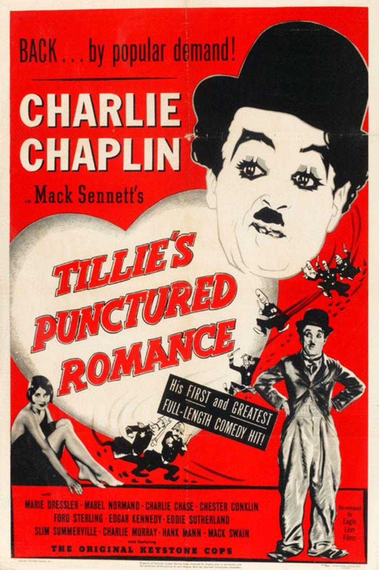 Tillies Punctured Romance (1914 film) movie poster