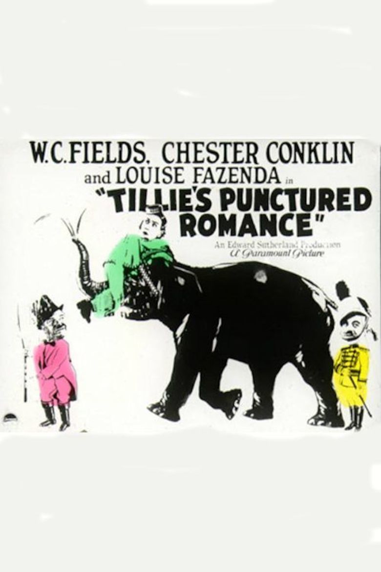 Tillies Punctured Romance (1928 film) movie poster